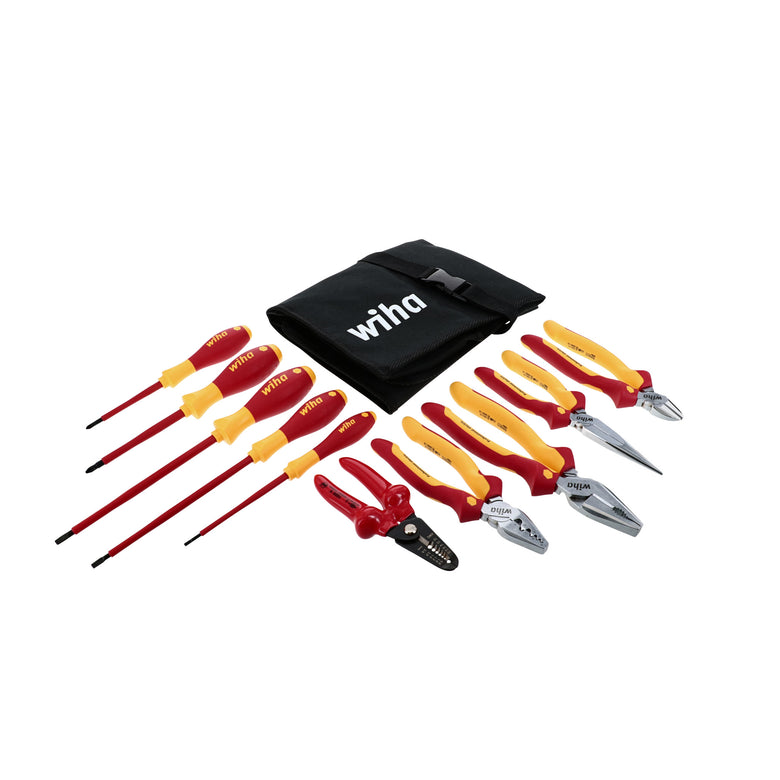 10 Piece Insulated Pliers and Screwdriver Set