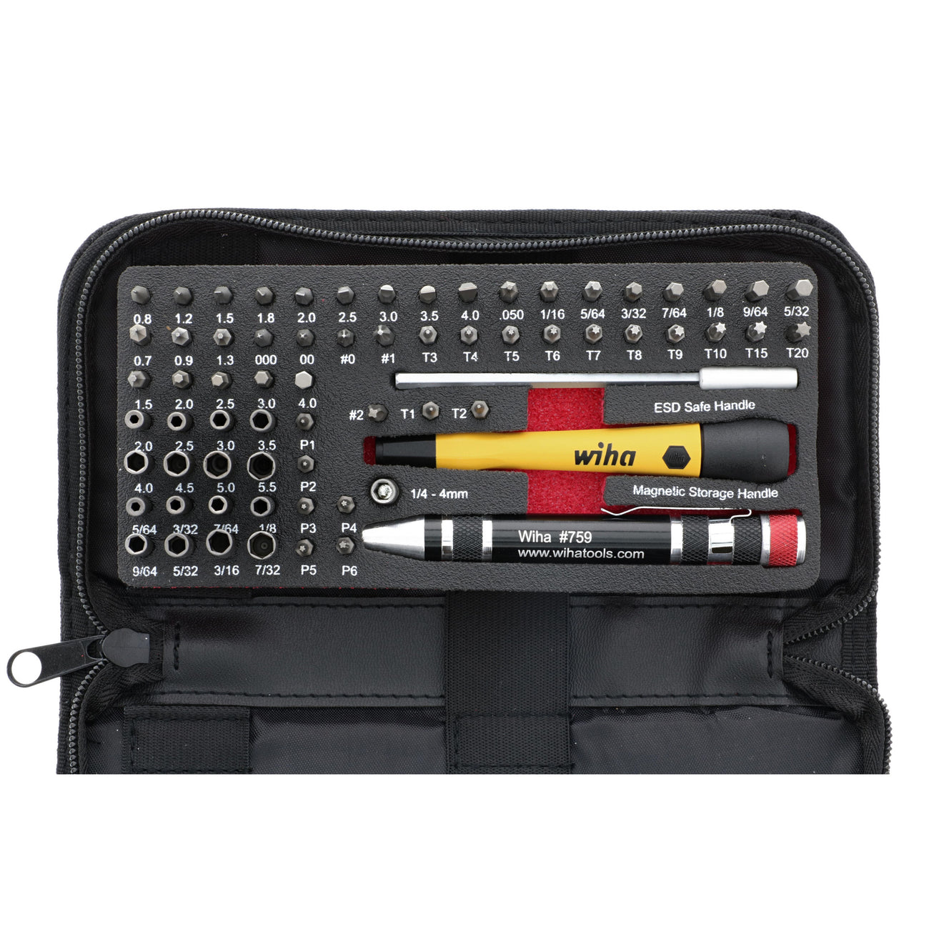 Wiha 75971 SYSTEM 4 Master Tech Micro Bit Set