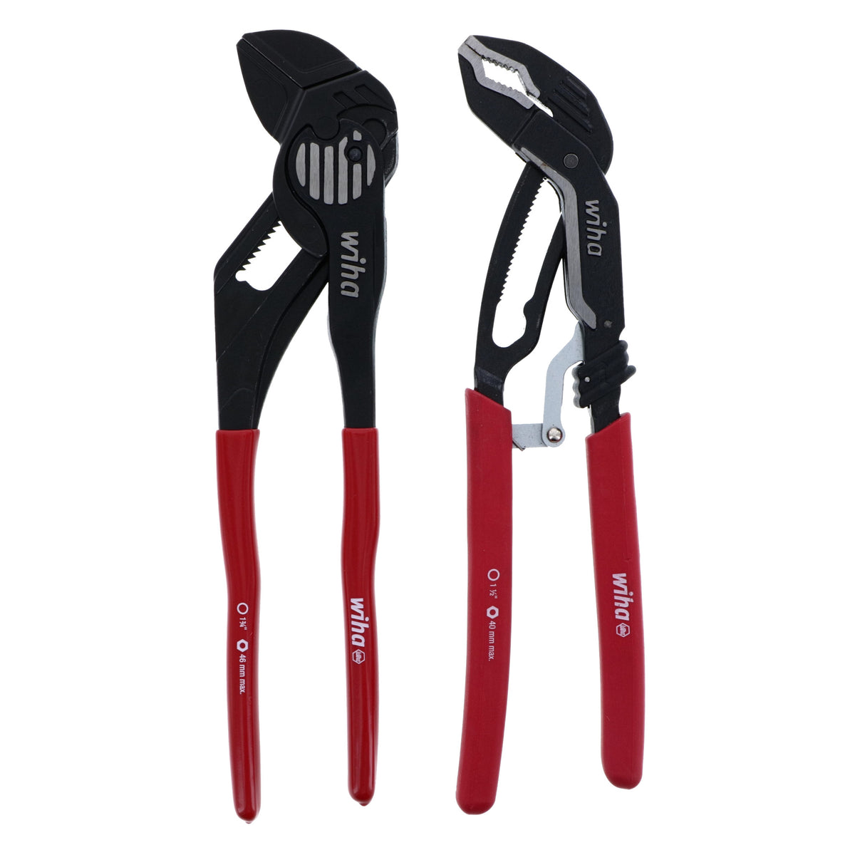 Wiha 32619 2 Piece Classic Grip Pliers Wrench and Auto Pliers Set