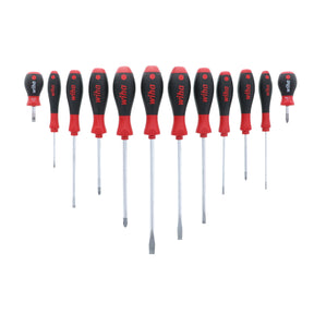 12 Piece SoftFinish Slotted and Phillips Screwdriver Set