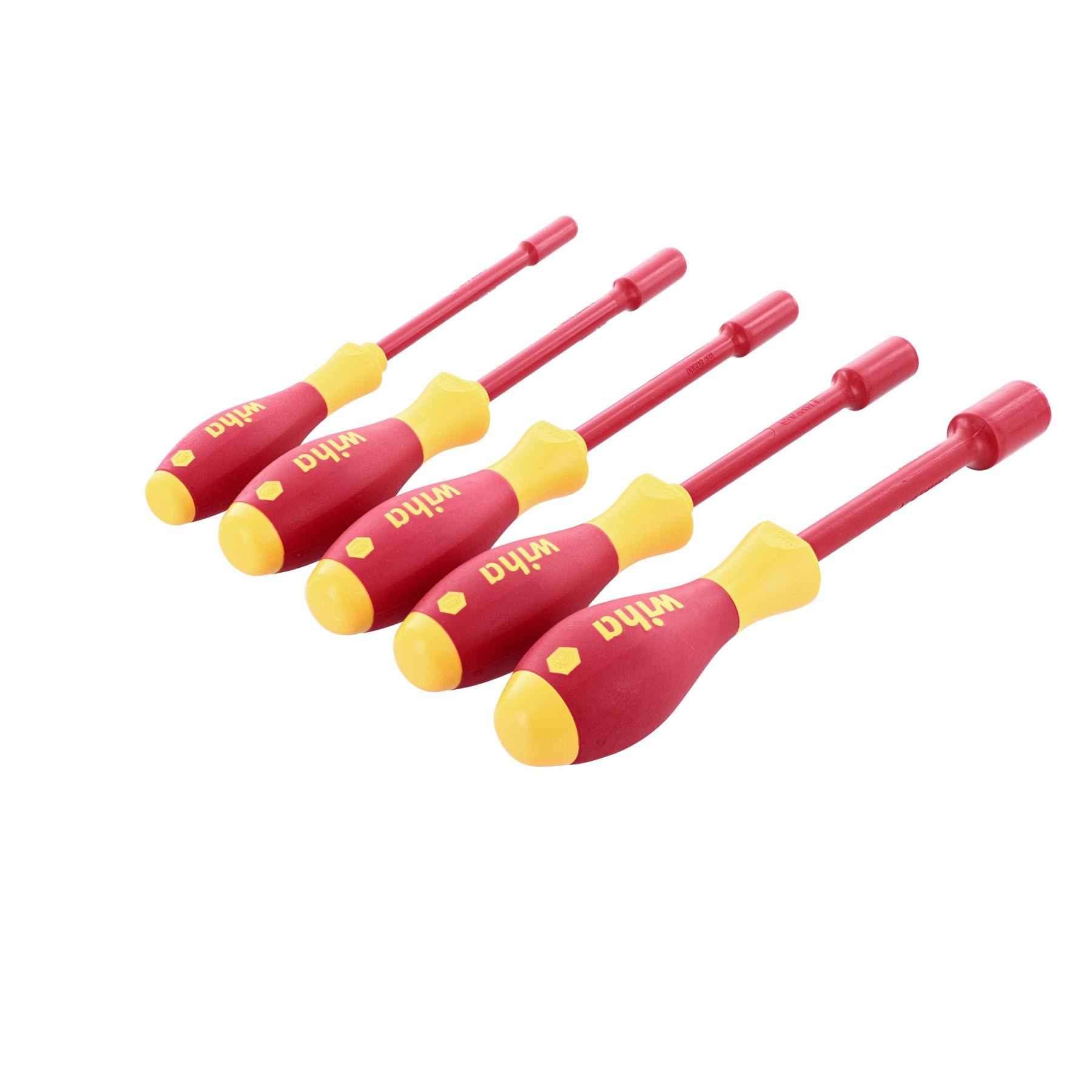 5 Piece Insulated SoftFinish Nut Driver Set - Inch