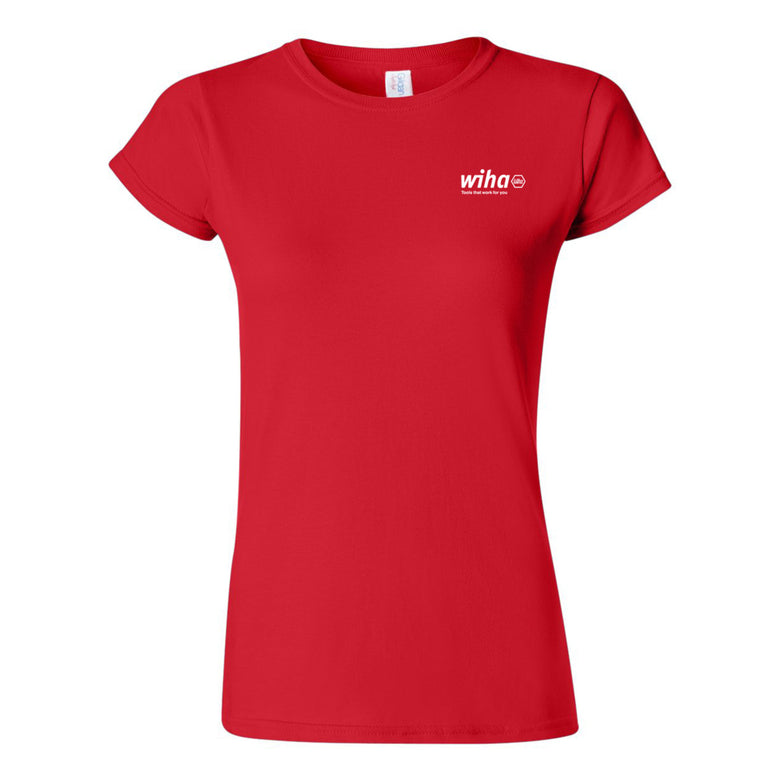 Wiha Women's T-shirt Red Small