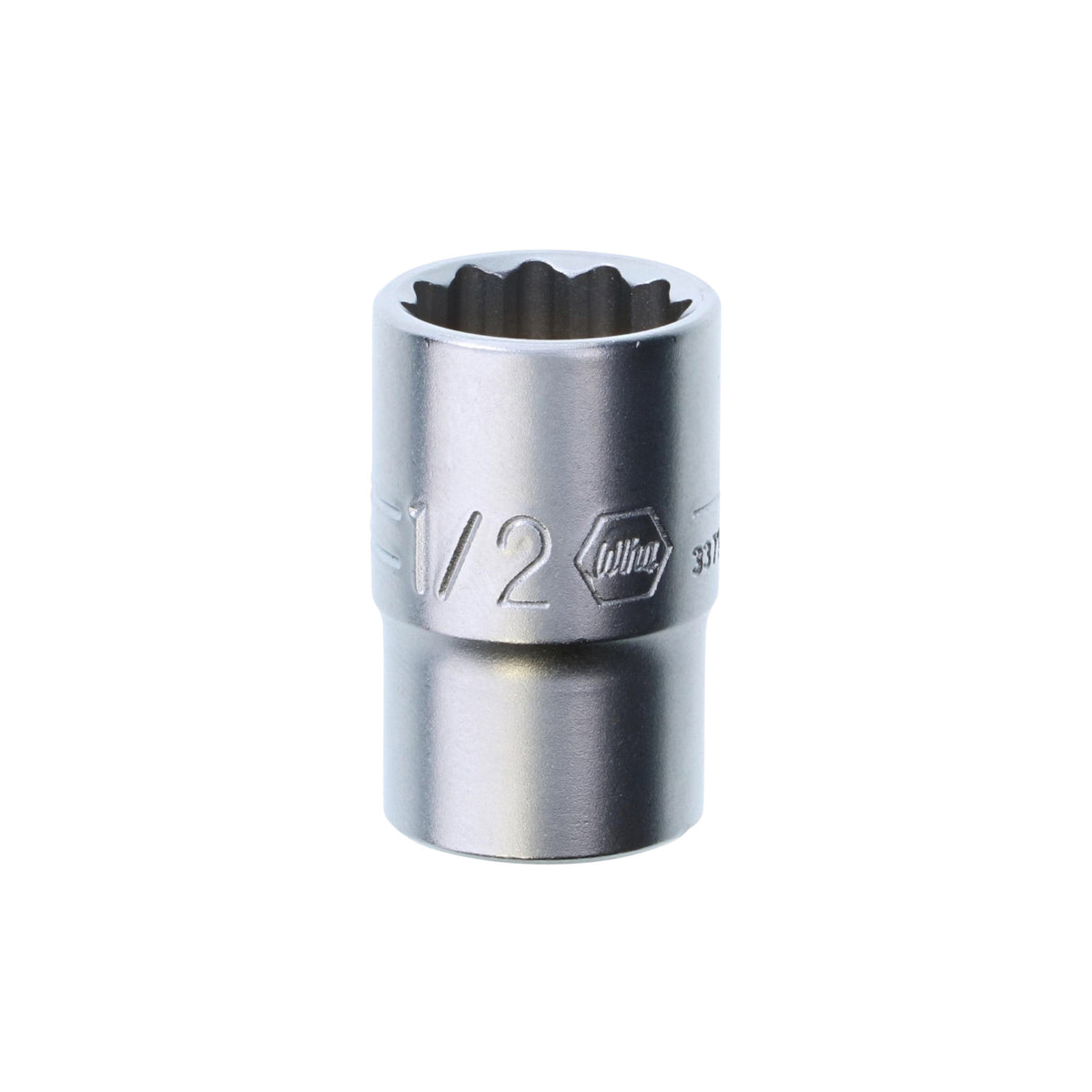 Wiha 33714 12 Point - 3/8 Inch Drive Socket - 1/2"