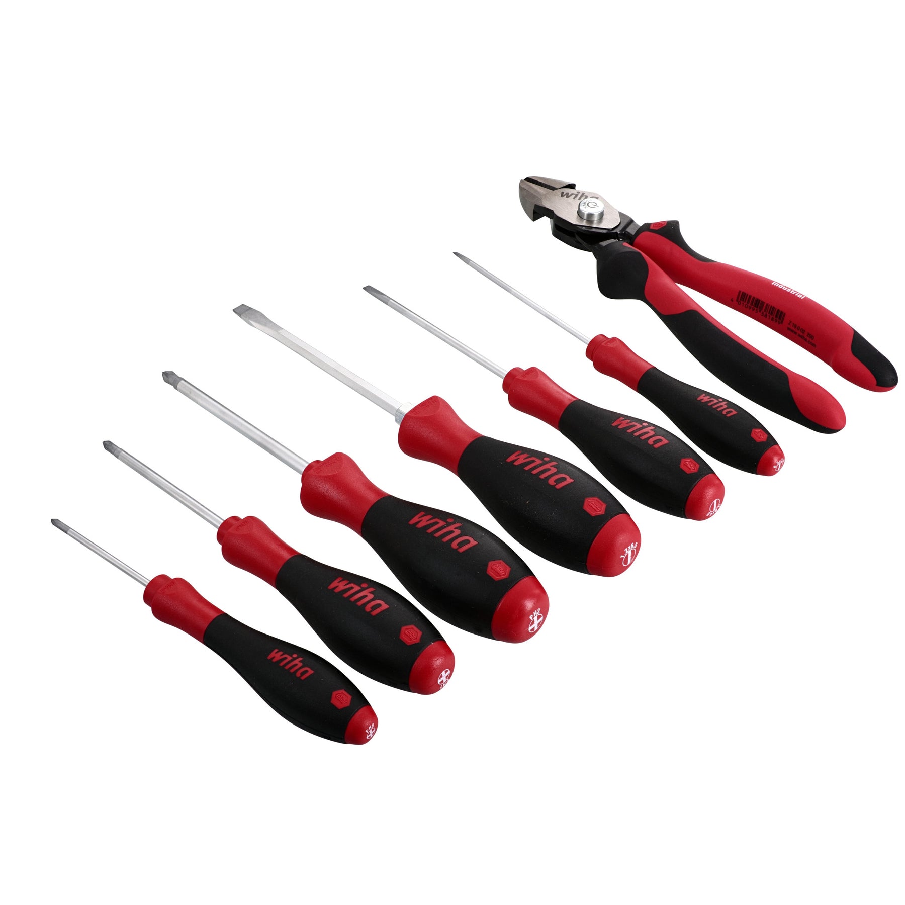 7 Piece Industrial SoftFinish BiCut Compound Cutter and SoftFinish Screwdriver Set