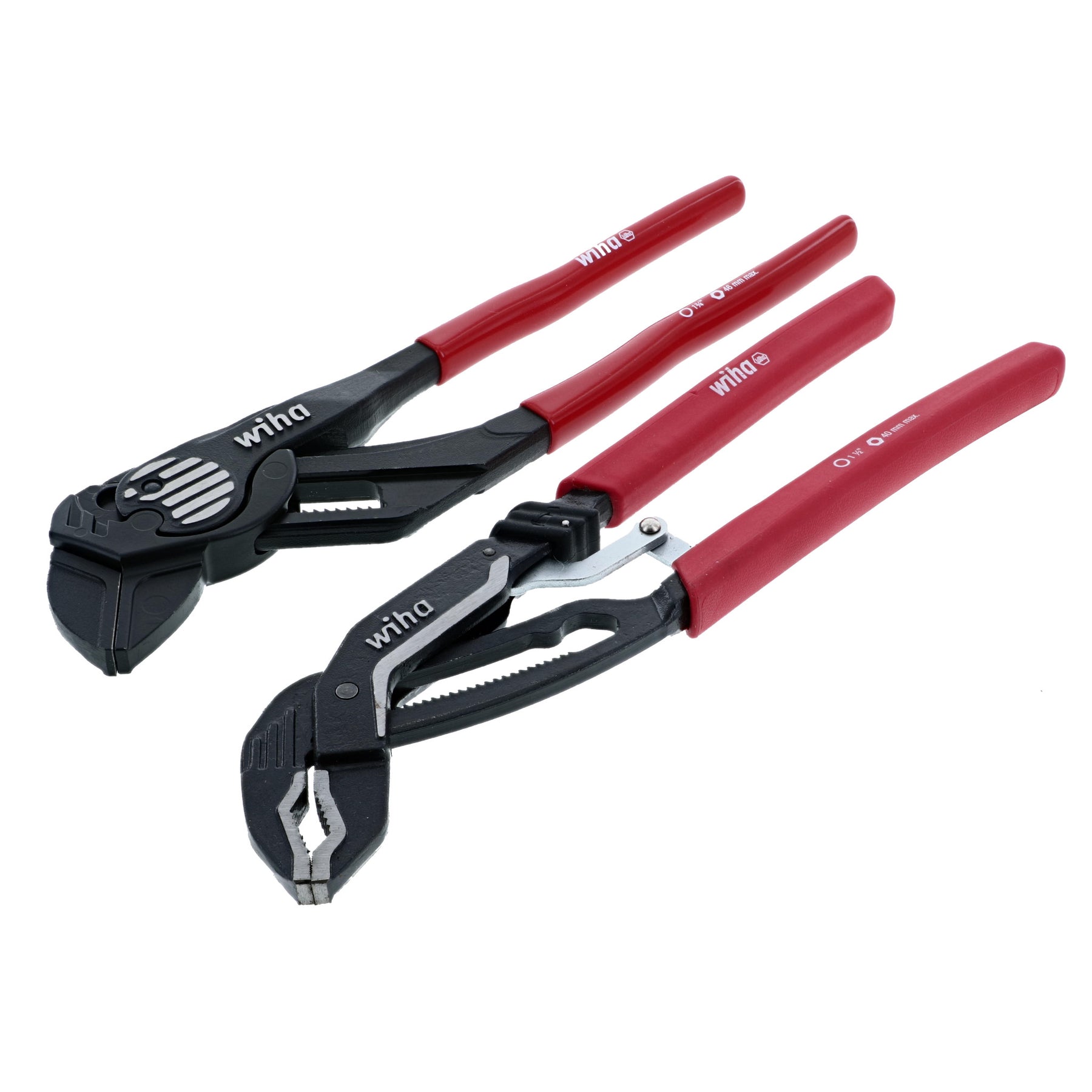 2 Piece Classic Grip Pliers Wrench and Auto Pliers Set