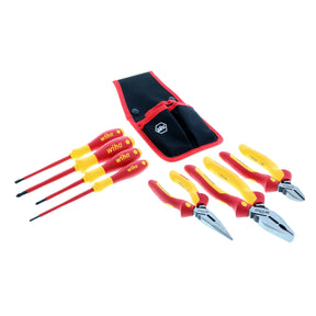 7 Piece Insulated Industrial Pliers and Screwdriver Set