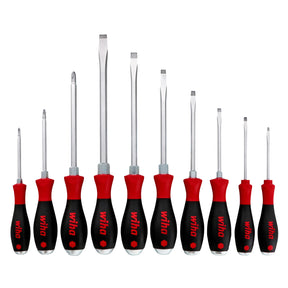 10 Piece SoftFinish X Heavy Duty Slotted and Phillips Screwdriver Set