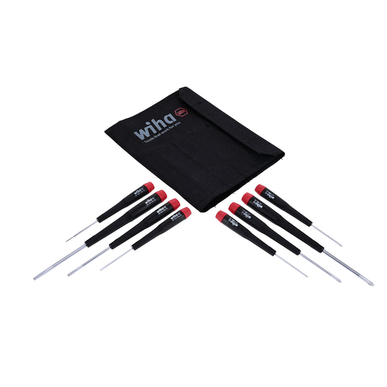 8 Piece Precision Slotted and Phillips Screwdriver Set