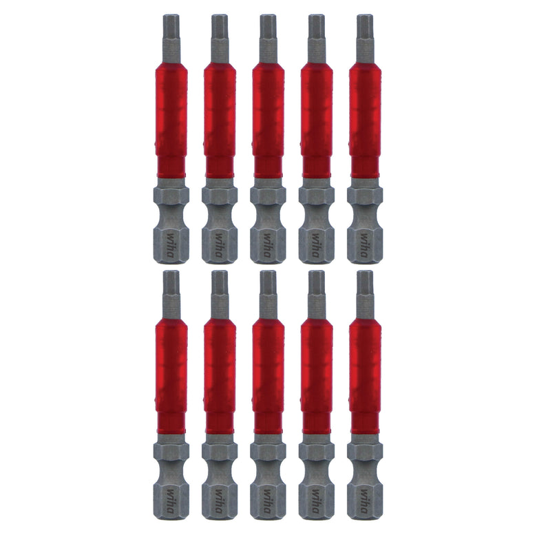 MaxxTor Impact Bit Hex 3.0mm x 49mm - 10 Pack