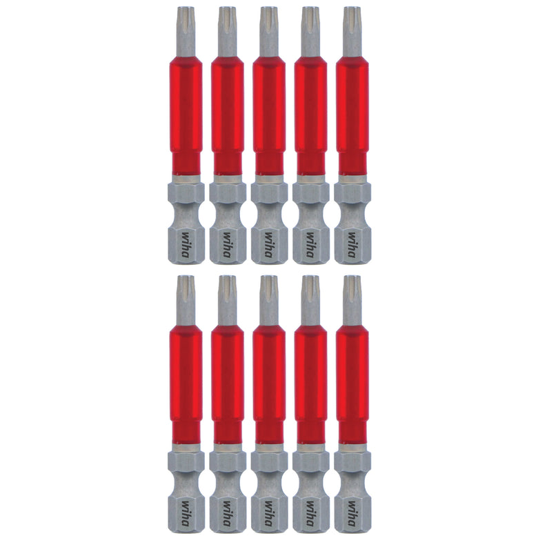 MaxxTor Impact Bit Torx T15 x 49mm - 10 Pack