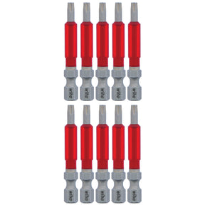 Wiha 76554 MaxxTor Impact Bit Torx T15 x 49mm - 10 Pack