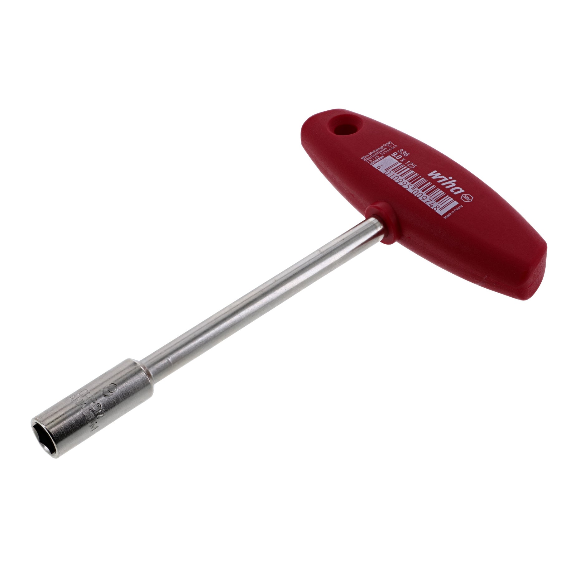 Classic Grip T-Handle Nut Driver 9.0mm