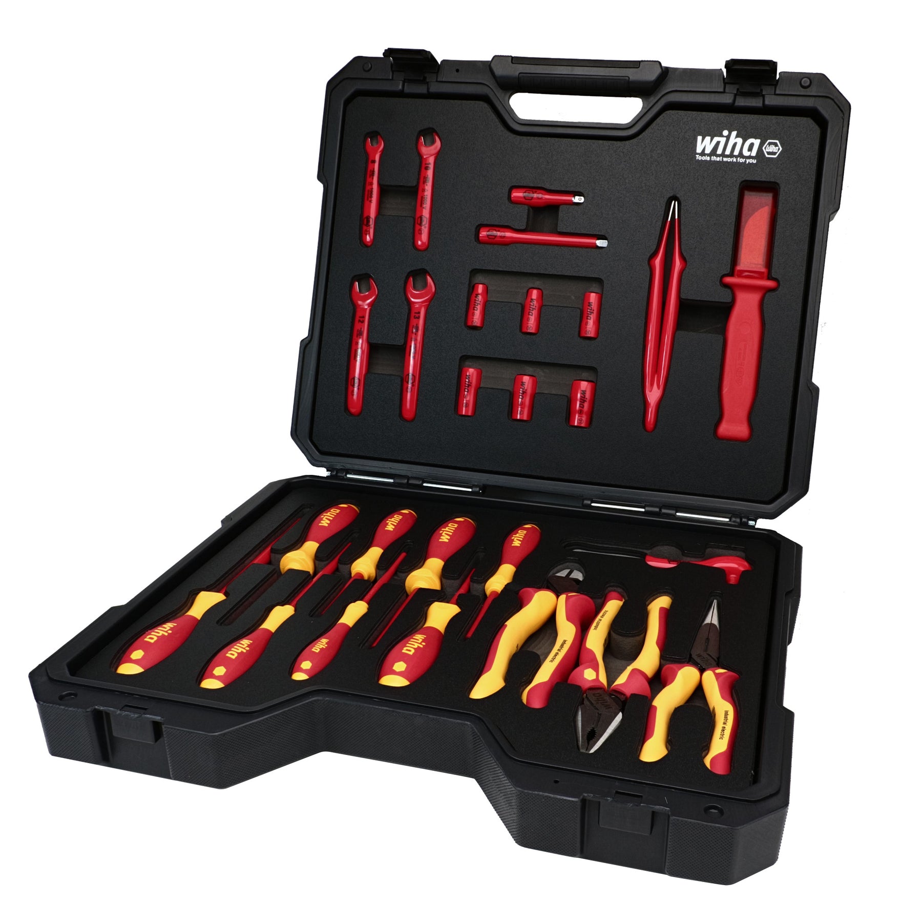 Wiha 91890 26 Piece Insulated Hybrid & EV Essential Tool Kit