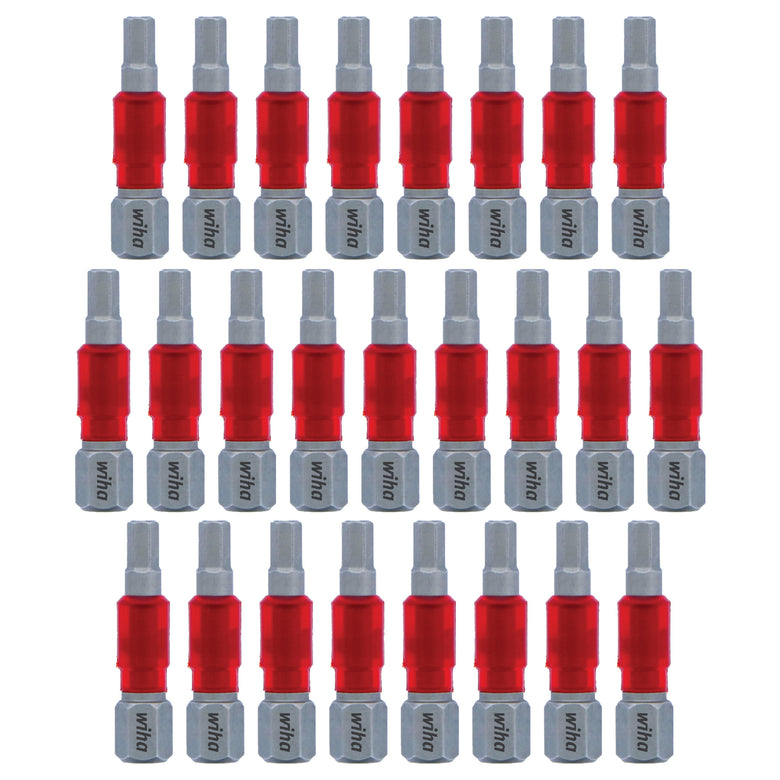 MaxxTor Impact Bit Hex 9/64" - 29mm - 25 Pack