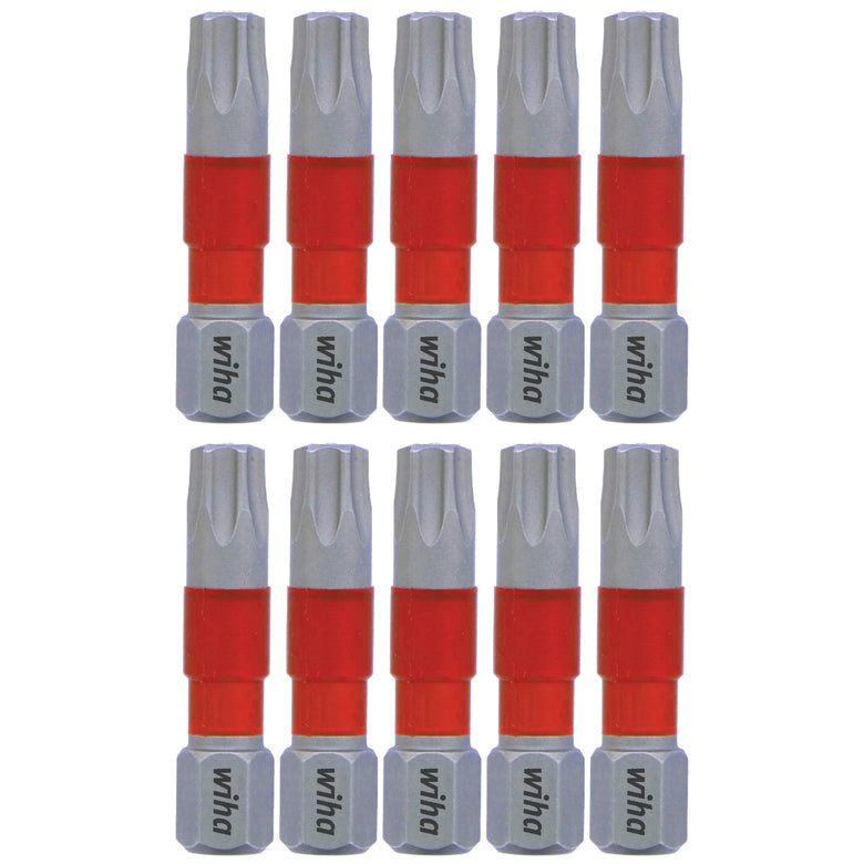 MaxxTor Impact Insert Bit Torx T30 - 29mm - 10 Pack