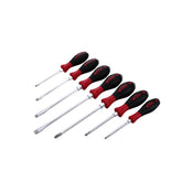 Wiha 53097 7 Piece SoftFinish X Heavy Duty Slotted and Phillips Screwdriver Set