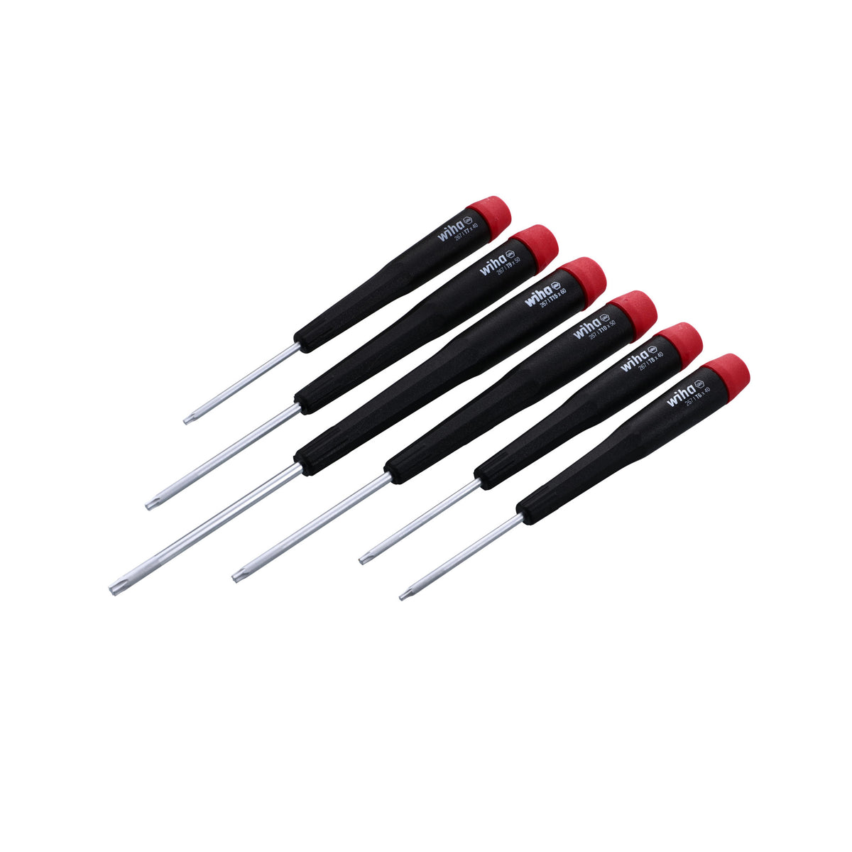 Wiha 26790 6 Piece Precision Torx Screwdriver Set