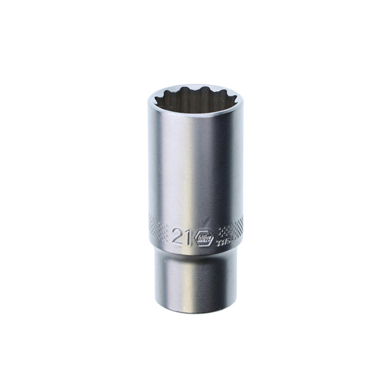 12 Point - 3/8" Drive Deep Socket 21.0mm