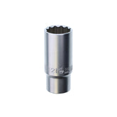 Wiha 33764 12 Point - 3/8" Drive Deep Socket 21.0mm