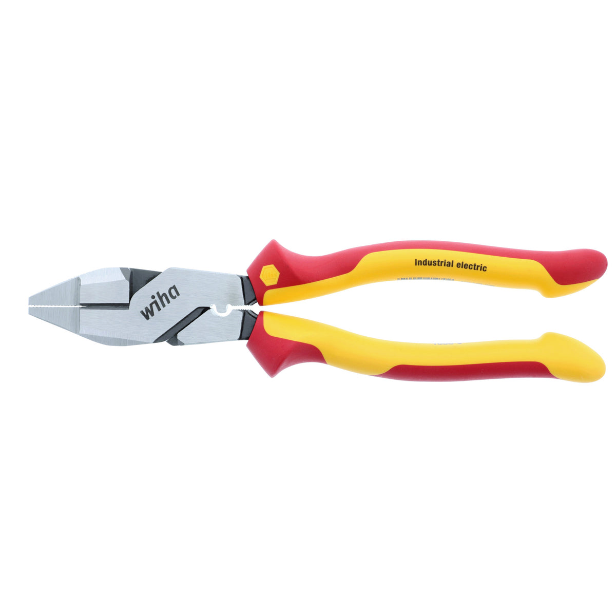 Insulated Industrial NE Style Lineman’s Pliers with Crimpers 9.5"
