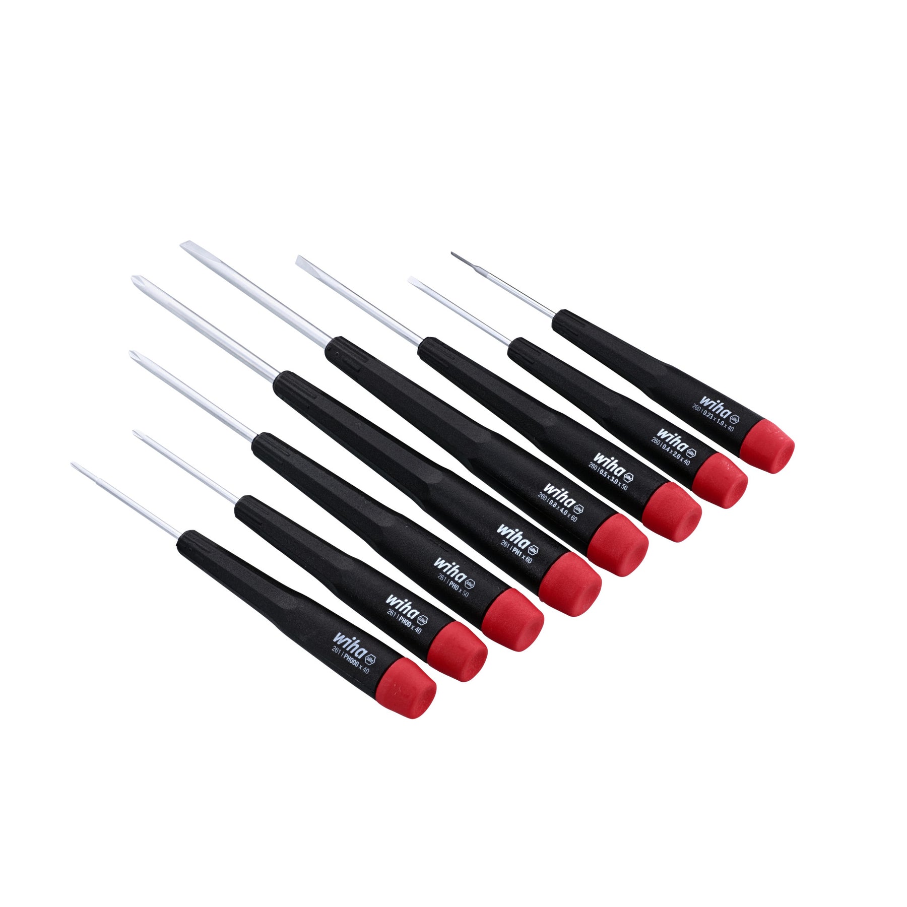 8 Piece Precision Slotted and Phillips Screwdriver Set
