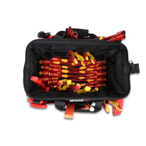 50 Piece Master Electrician's Insulated Tool Set In Canvas Tool Bag