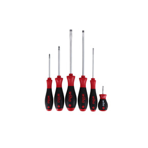 6 Piece SoftFinish Slotted and Phillips Screwdriver Set