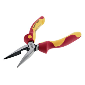 Insulated Industrial Long Nose Pliers 6.3"