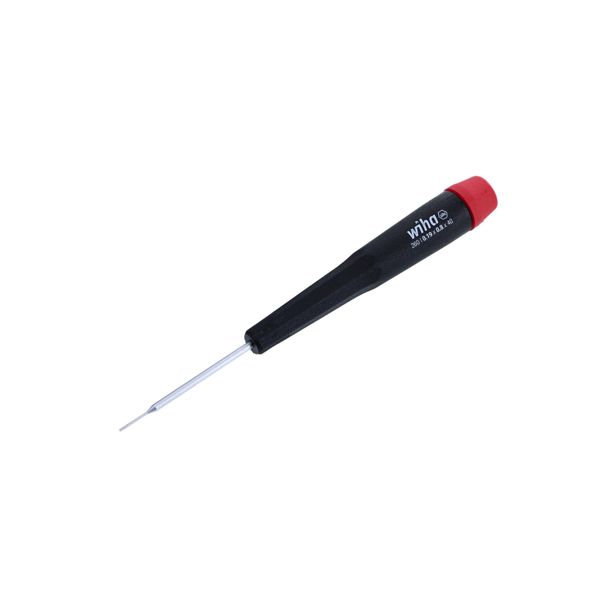 Wiha 26008 Precision Slotted Screwdriver .8mm x 40mm