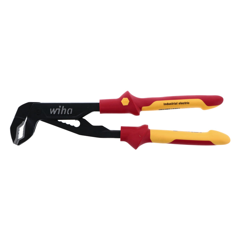 Insulated Industrial V-Jaw Tongue and Groove Pliers 10.0"