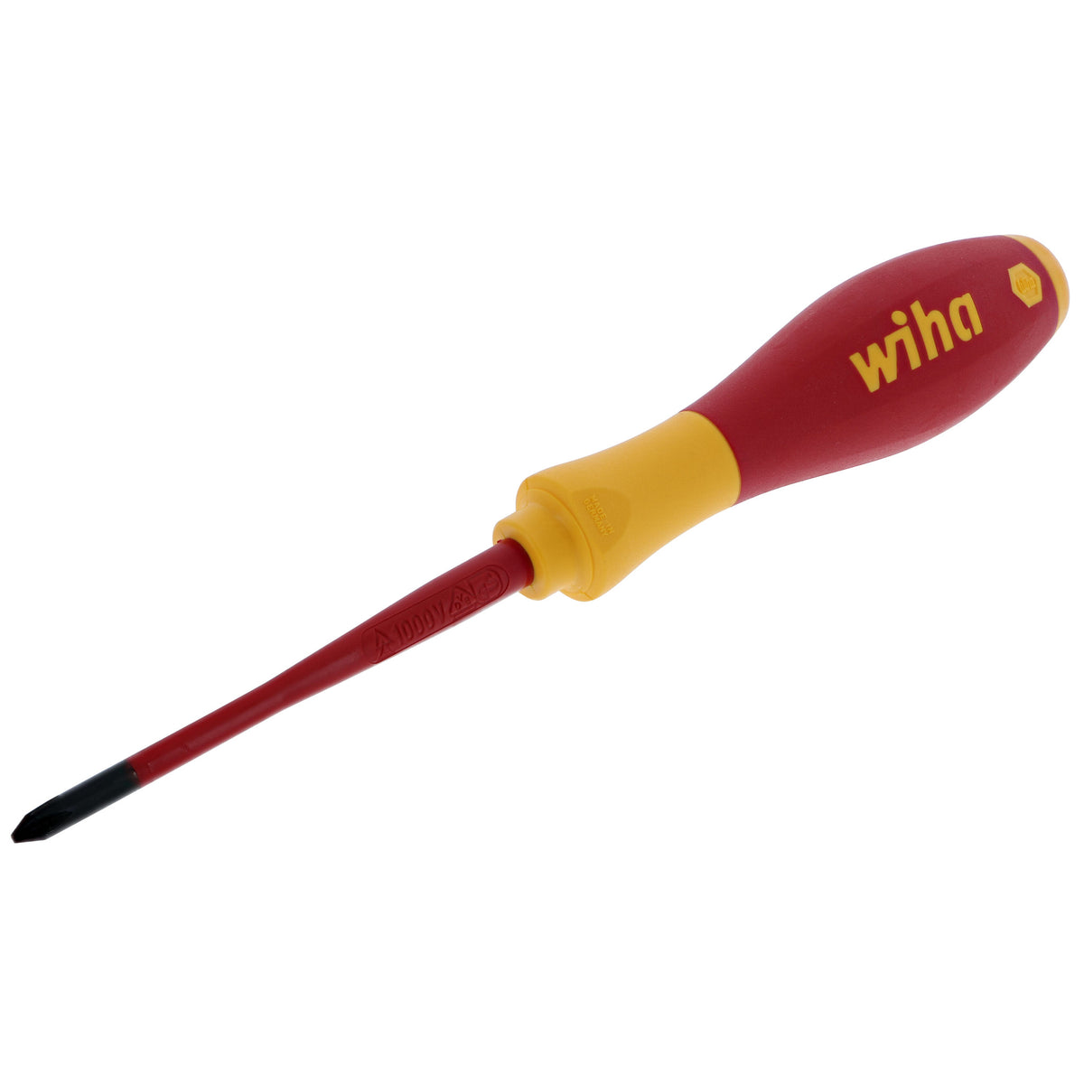 Wiha 32145 Insulated SlimLine Phillips Screwdriver #1 x 80mm