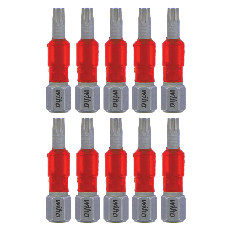 MaxxTor Impact Insert Bit Torx T15 - 29mm - 10 Pack