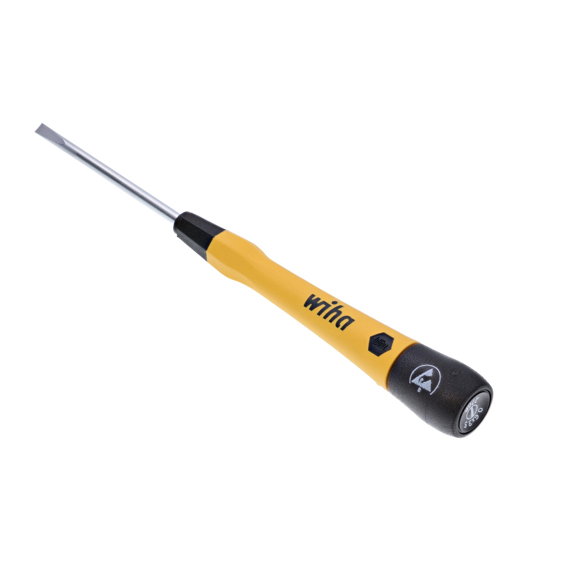 ESD Safe PicoFinish Precision Screwdriver - Slotted 3.5mm x 60mm