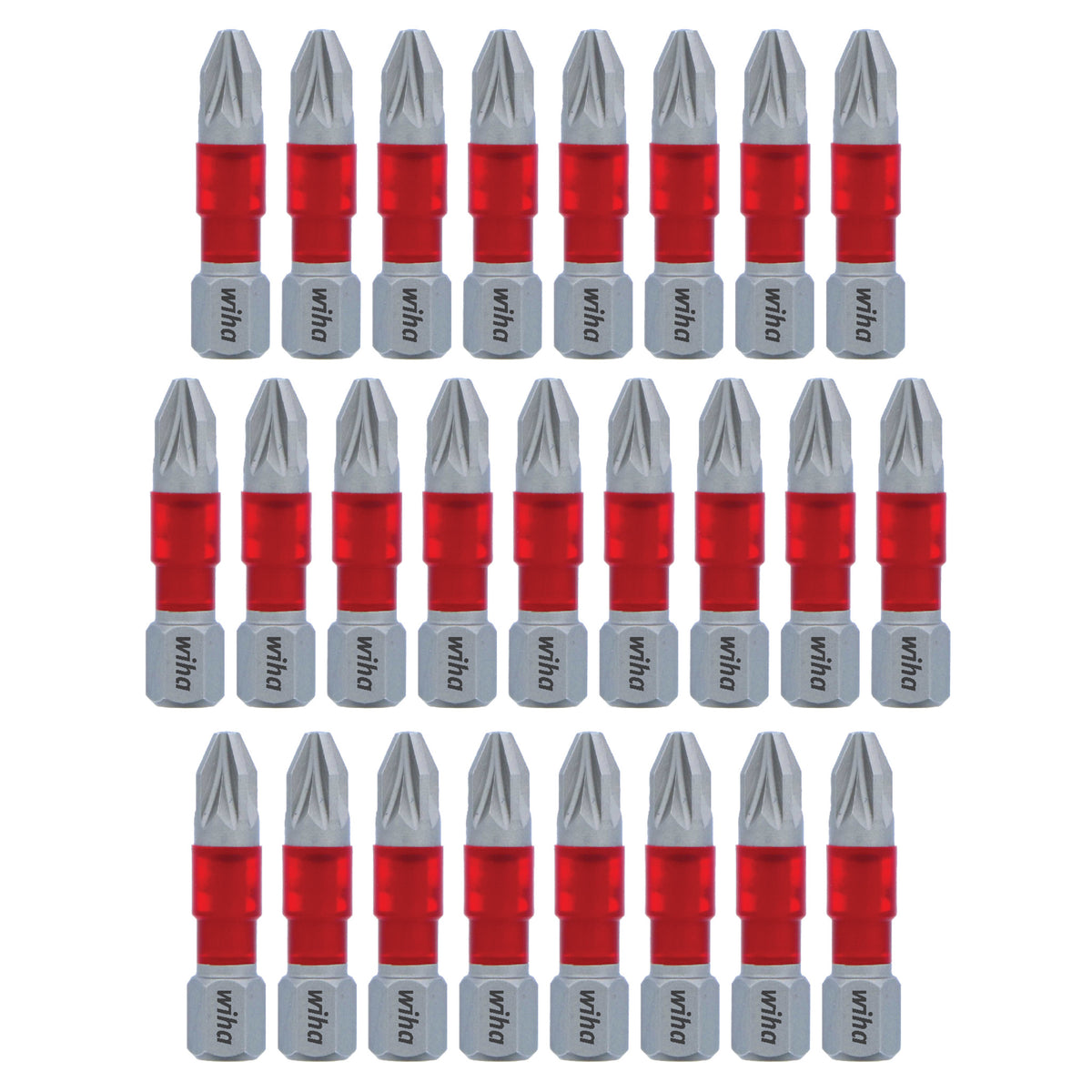 Wiha 76607 MaxxTor Impact Bit Pozidriv #2 - 29mm - 25 Pack