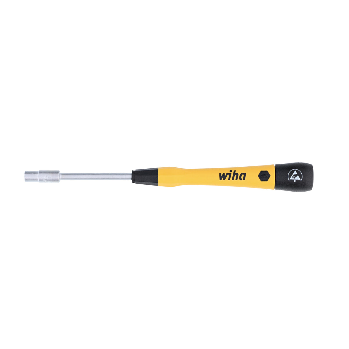 Wiha 27786 ESD Safe PicoFinish Precision Nut Driver - 4.5mm x 60mm