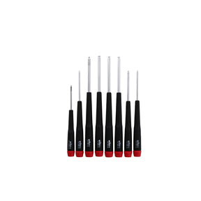 8 Piece Precision Ball End Hex Imperial Screwdriver Set - Inch