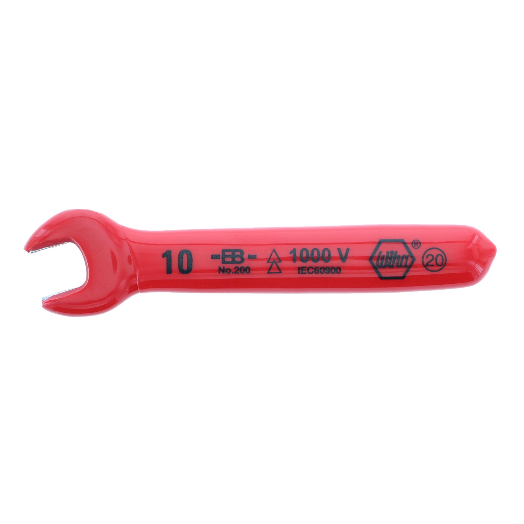 Wiha 20010 Insulated Open End Wrench 10.0mm