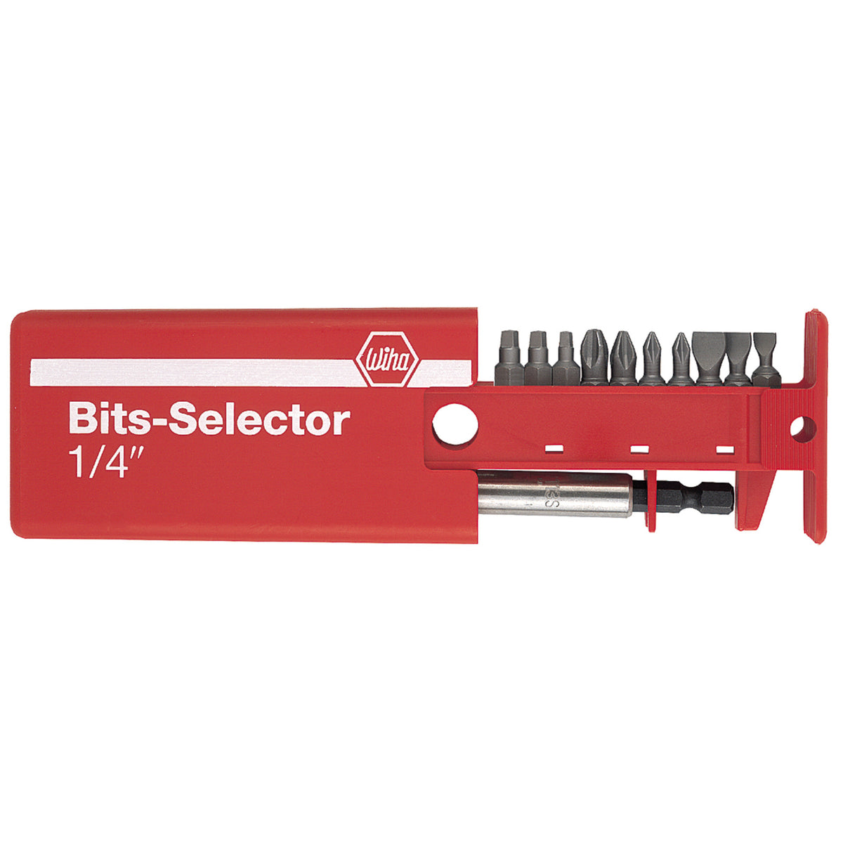 Wiha 79248 11 Piece Bits-Selector and Magnetic Bit Holder Set