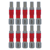 Wiha 76532 MaxxTor Impact Insert Bit Hex 5/32" x 29mm - 10 Pack