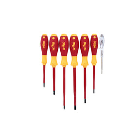 7 Piece Insulated SoftFinish Screwdriver and Voltage Detector Set
