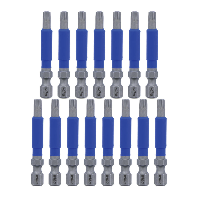 TerminatorBlue Impact Bit Torx T25 - 2 Inch - 15 Pack