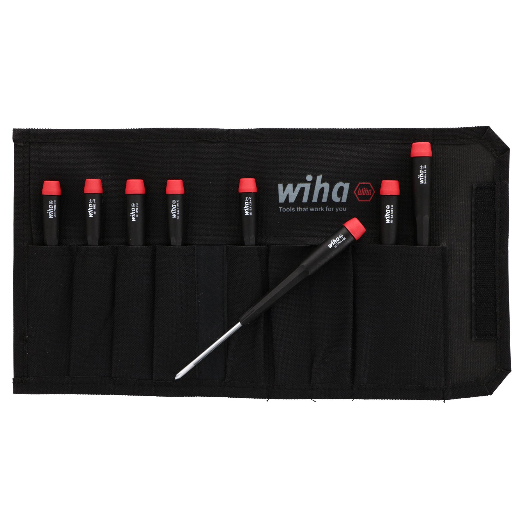 8 Piece Precision Slotted and Phillips Screwdriver Set