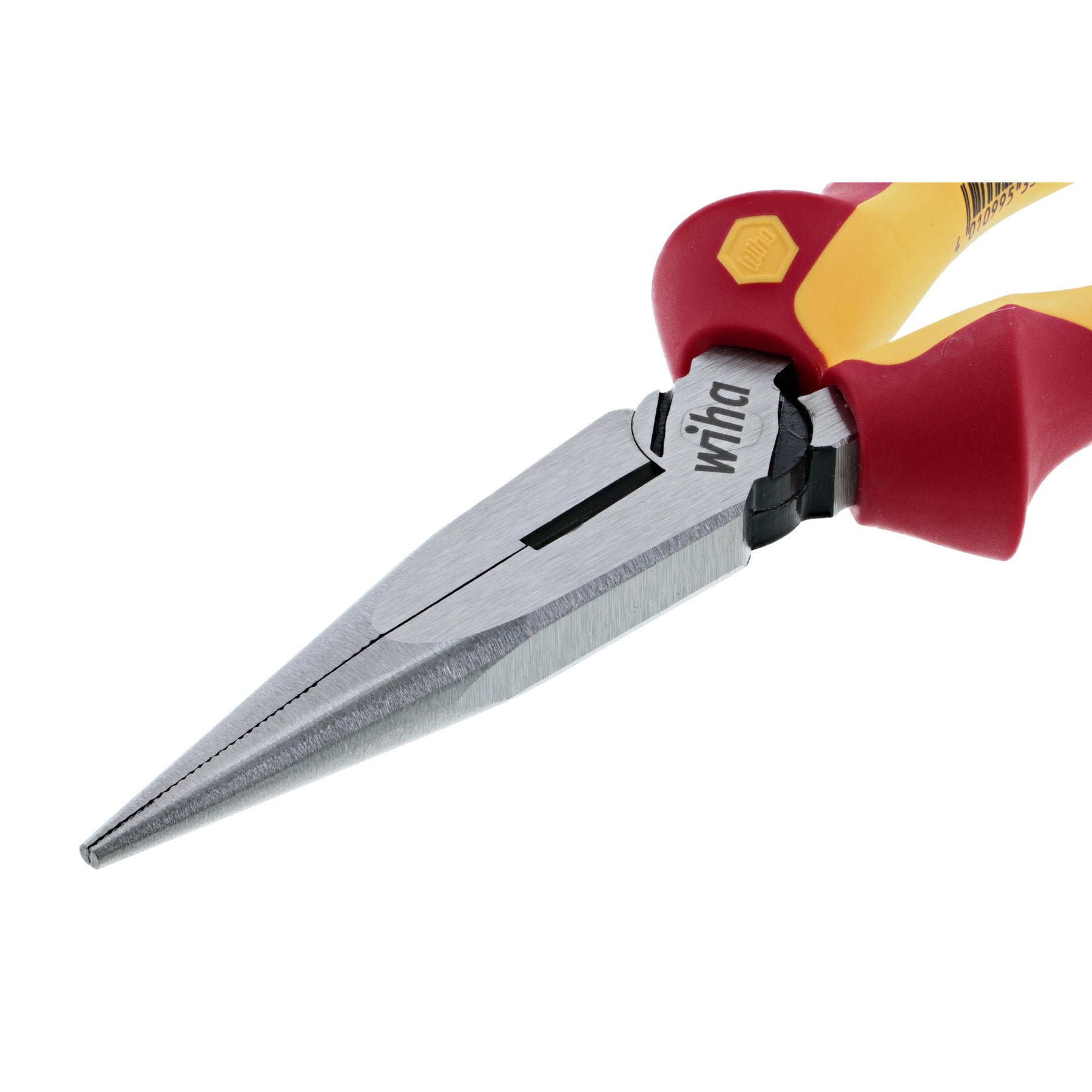 Wiha 32923 Insulated Industrial Long Nose Pliers 8 in.