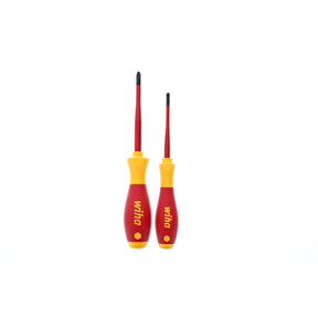 Wiha 30770 2 Piece Insulated Terminal Block Xeno Screwdriver Set