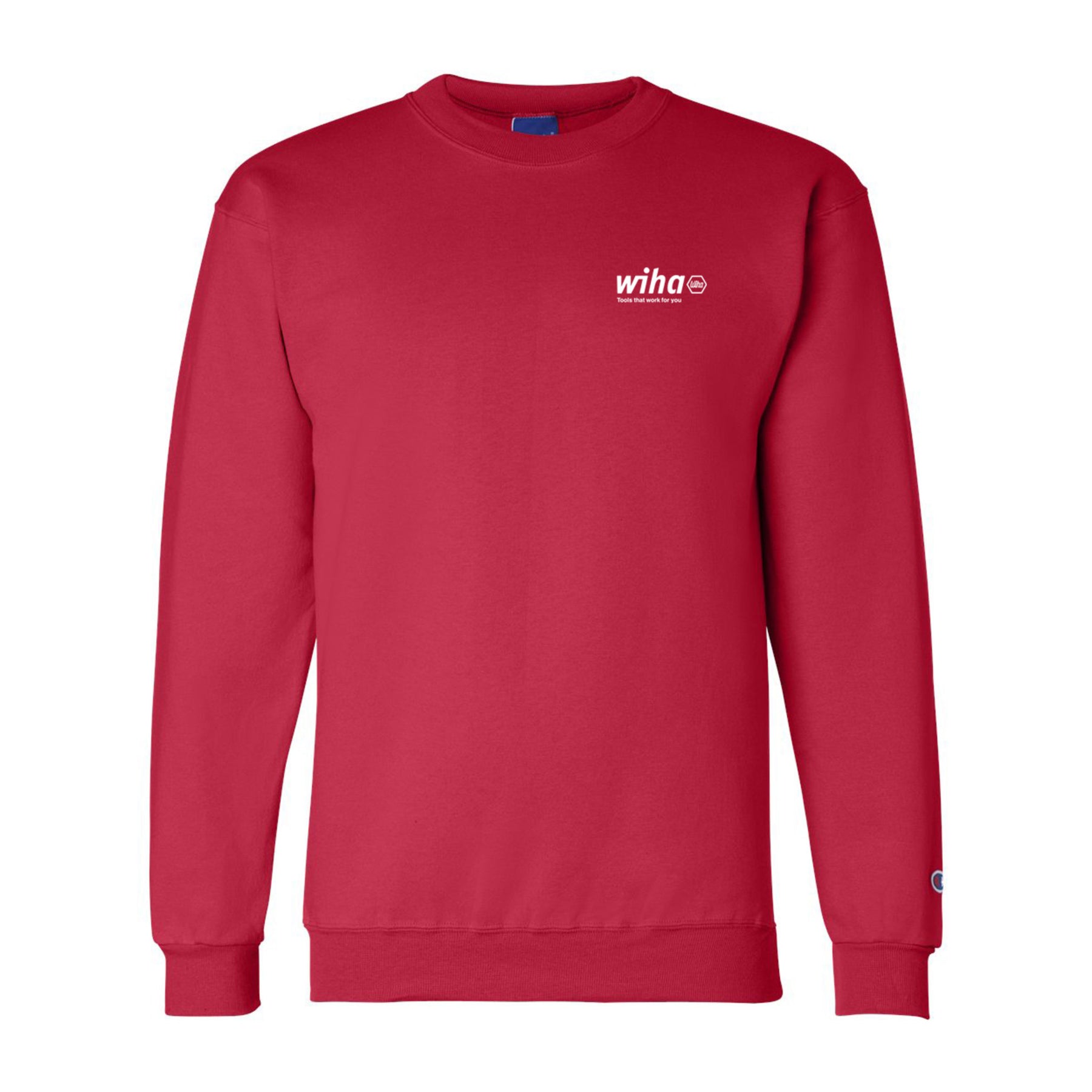 Wiha 91628 Wiha Crewneck Sweatshirt Red XL