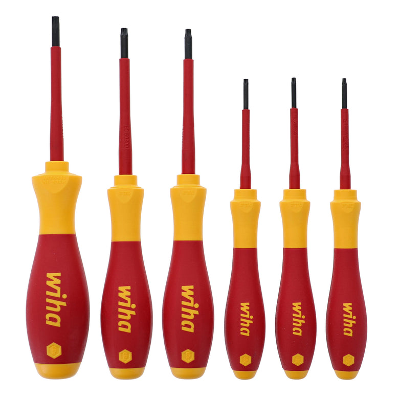 6 Piece Insulated SoftFinish Torx Screwdriver Set