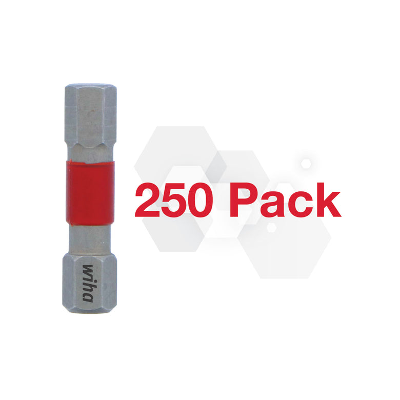 MaxxTor Impact Bit Hex 6.0mm - 29mm - 250 Pack